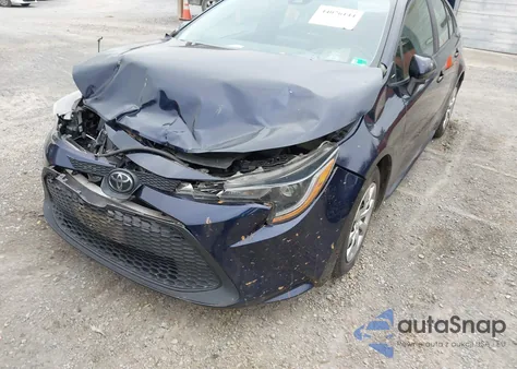 2021 Toyota Corolla Le z USA, uszkodzony, nr VIN 5YFEPMAE7MP240127